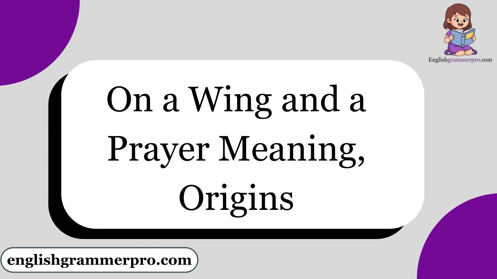 On a Wing and a Prayer Meaning, Origins